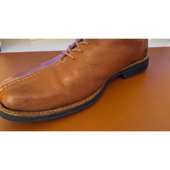 Sandro Moscoloni Dress Shoes Men Size 9.5D Brown Leather Split Toe Oxford Brazil - Picture 9 of 16
